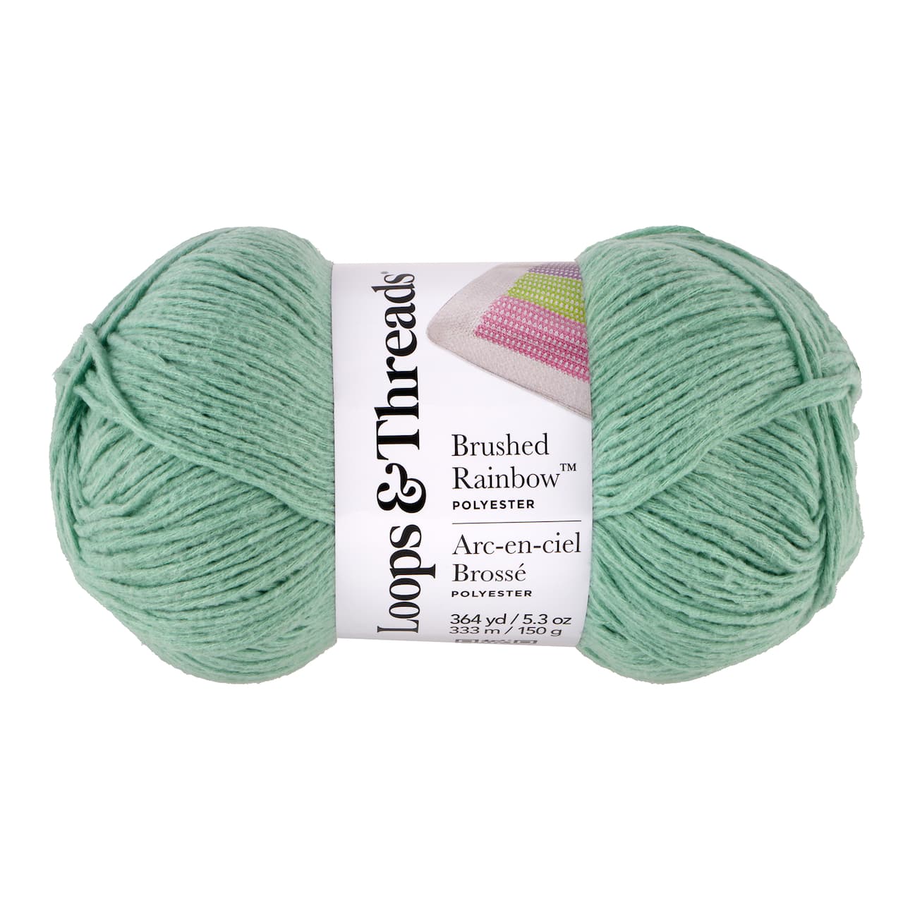 Laine Arc-en-ciel Brossé de Loops & Threads